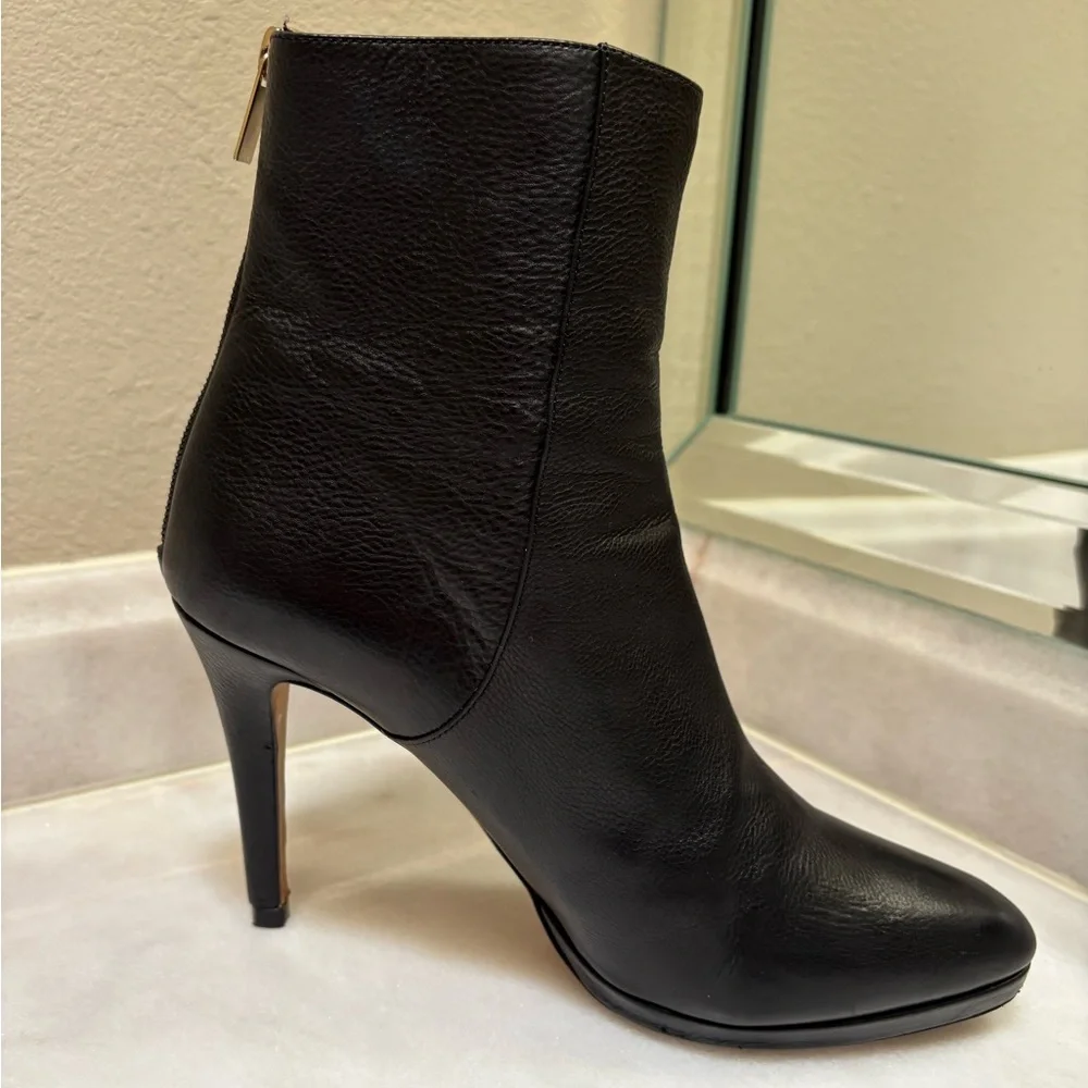 Jimmy Choo Black Heeled Boots - Picture 1 of 6